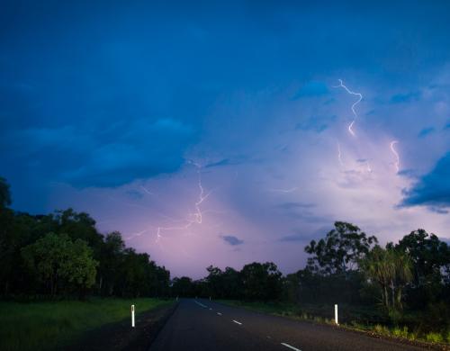 Kakadu, lightening, 